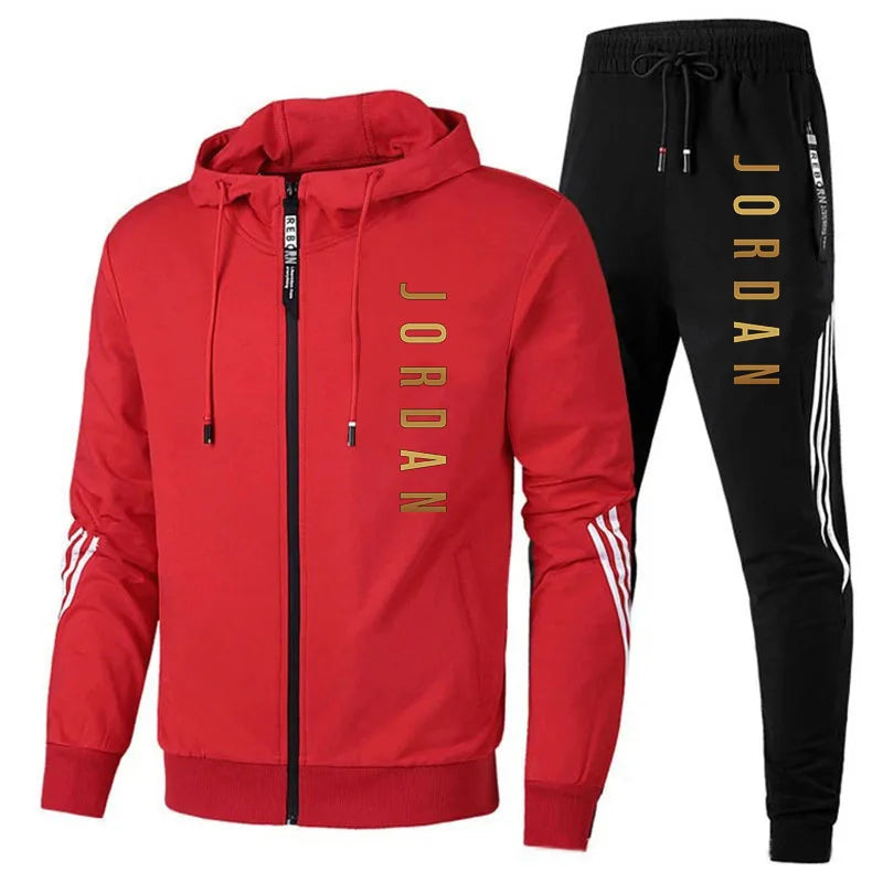 Costume de sport décontracté de basket-ball de rue pull imprimé avec lettrage pantalon de course ensemble de 2 pièces 2024
