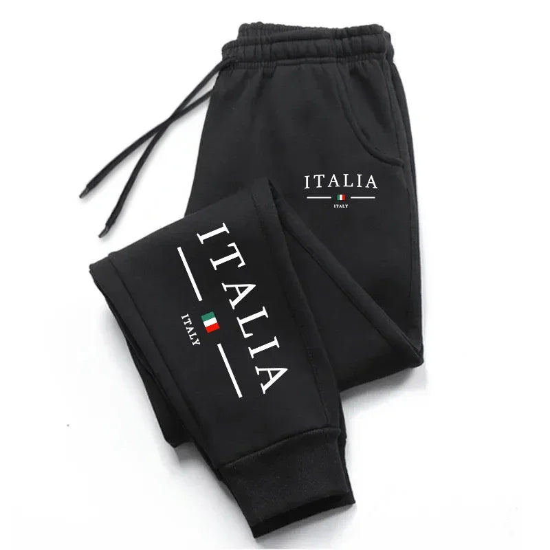New Mens Sweatpants Printing Casual Trousers Outdoors Fitness Sports Jogging Mens Pants Autumn Winter Hip-Hop Running Streetwear