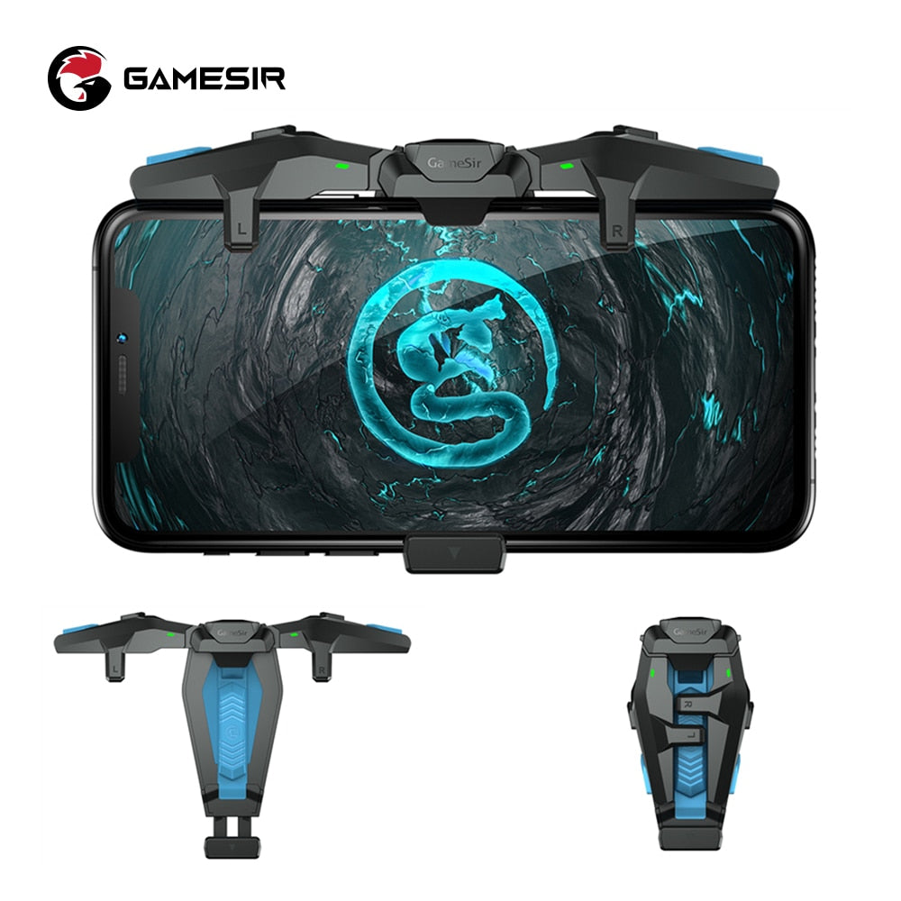 Plug and Play GameSir F4 Falcon Mobile Phone Game Controller - PUBG Gamepad Joystick for iPhone iOS Android Cellphone Call of Duty