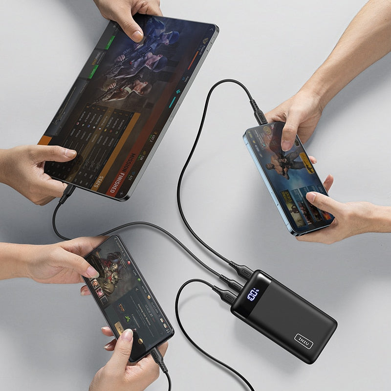 INIU Powerbank 20000mAh 22.5W PD3.0 QC4.0 Fast Charging LED Power Bank Portable Charger For iPhone 14 13 12 Pro Max iPad Samsung