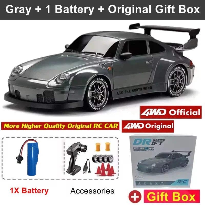 4WD RC Car Remote Control Cars 2.4G Radio High Speed Drift Racing Monster 4x4 Truck RTR Vehicle Toy Gift for Kids Children