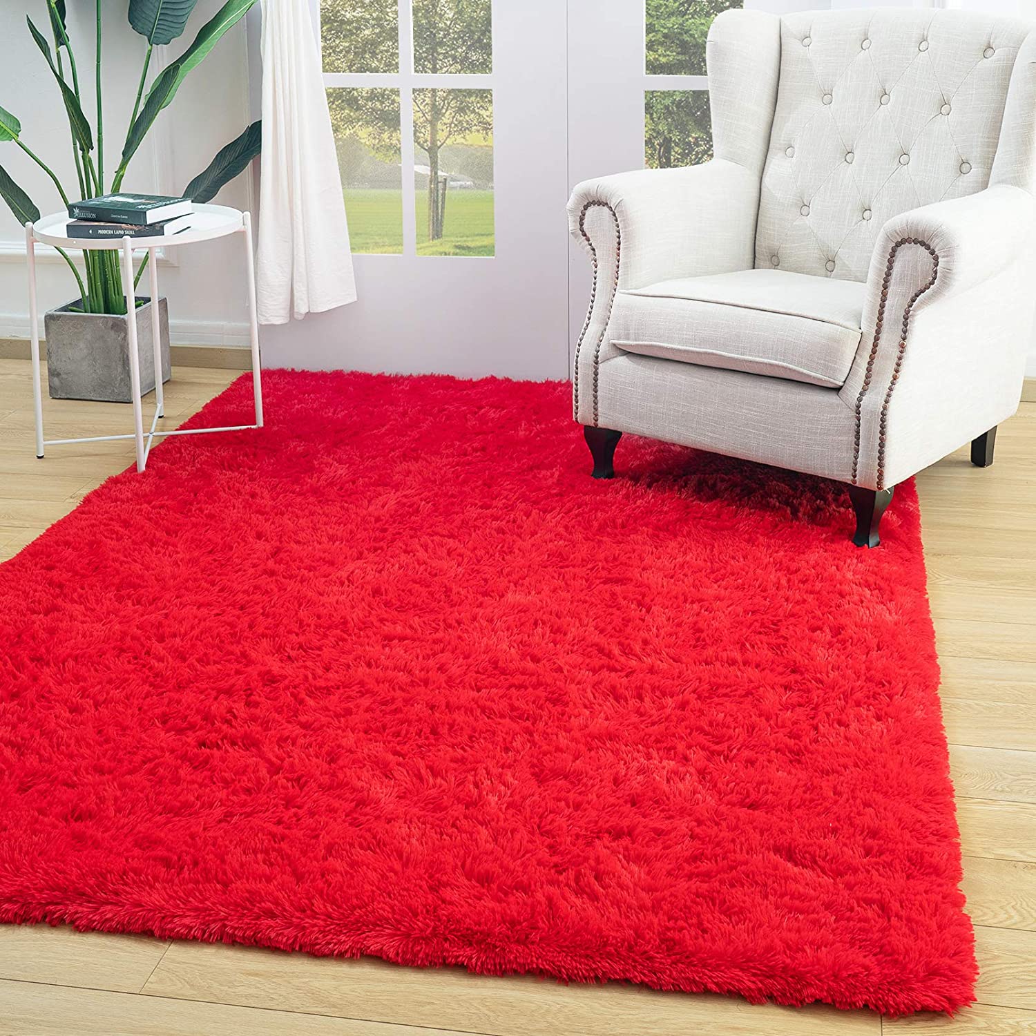 Luxurious Plush Carpets: Ultra-Soft Modern Area Rugs for Stylish Living Rooms, Playful Children's Bedrooms, and Chic Home Decor