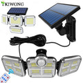 Super Bright Solar Lights | IP65 Waterproof Outdoor/Indoor Solar Lamp | Adjustable Head | Wide Lighting Angle