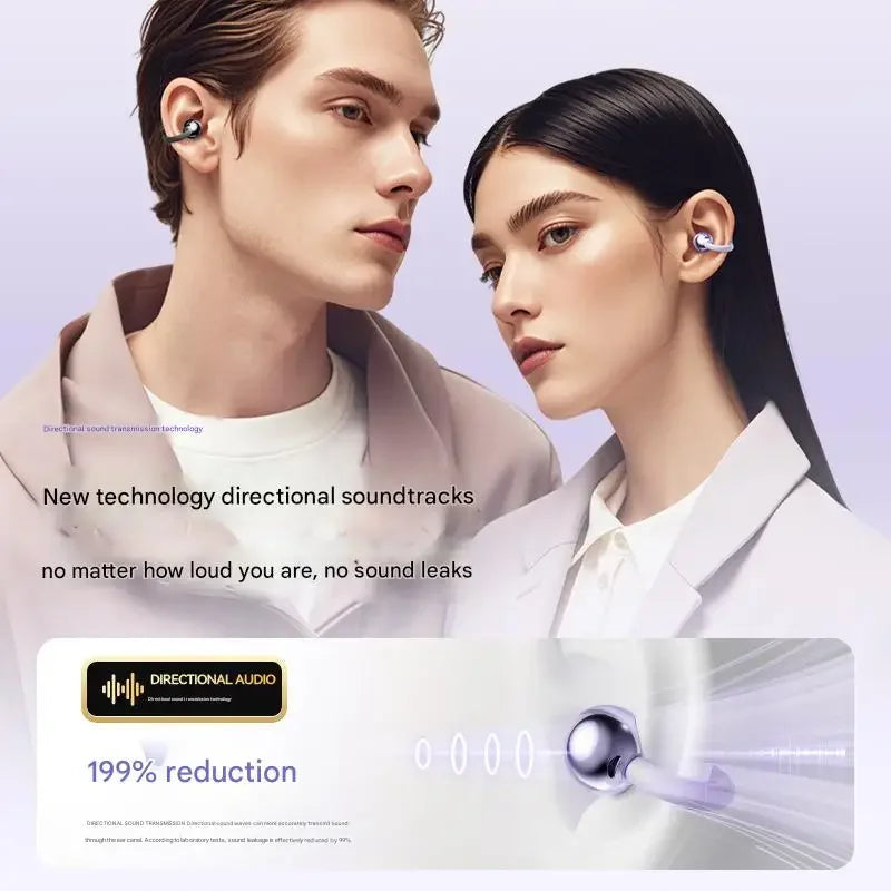Original Sony Wireless Earphone Open Ear Q88 Ear Clip ENC Headset Bluetooth 5.4 HD Call Touch Control Headphone for Android iOS