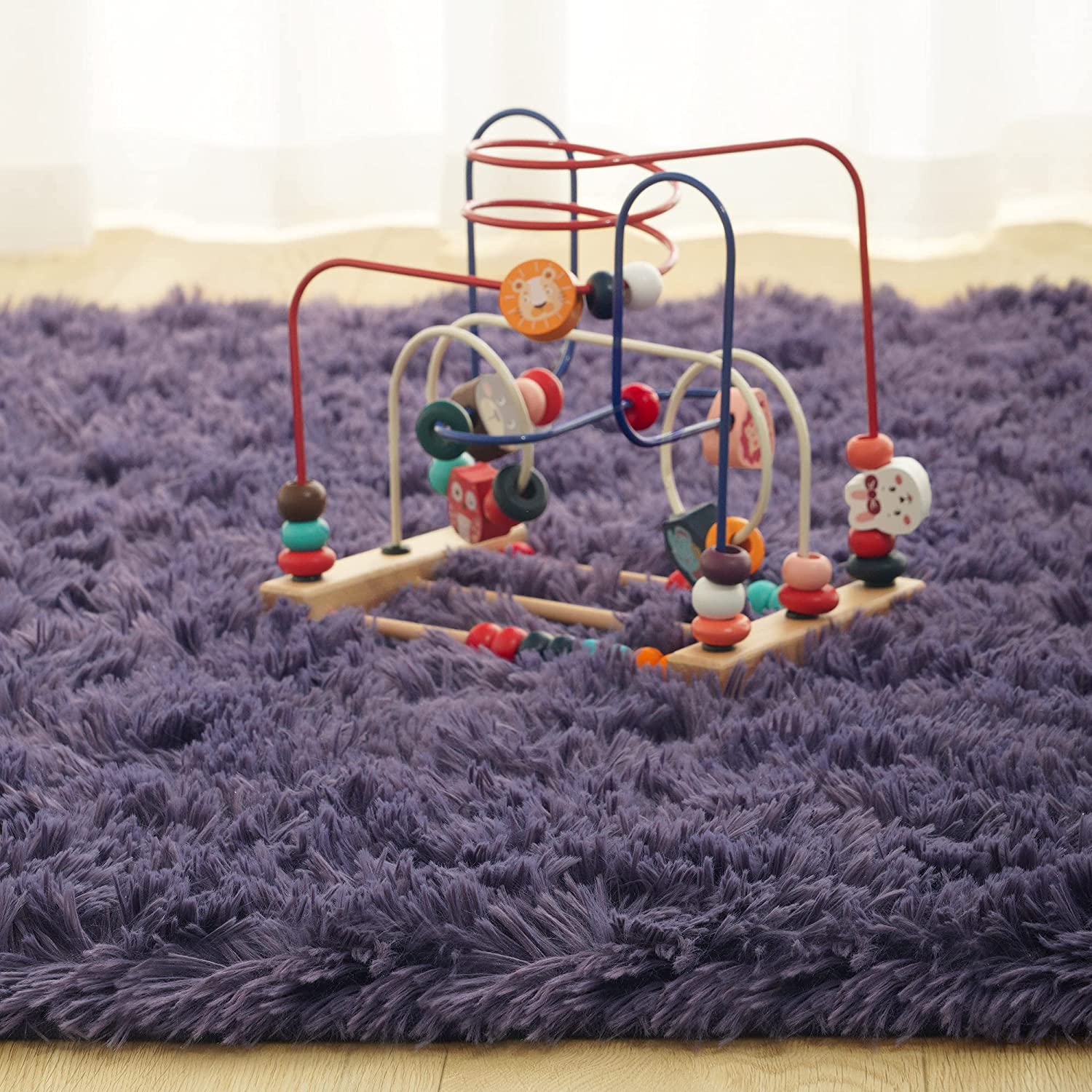 Luxurious Plush Carpets: Ultra-Soft Modern Area Rugs for Stylish Living Rooms, Playful Children's Bedrooms, and Chic Home Decor