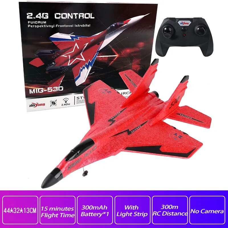 RC SU-35 Fighter Plane: High-Flying 2.4G Radio Control Glider for Kids - Remote Control Foam Aircraft for Adventurous Play