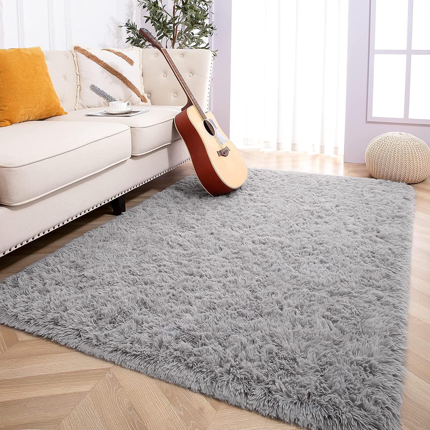 Luxurious Plush Carpets: Ultra-Soft Modern Area Rugs for Stylish Living Rooms, Playful Children's Bedrooms, and Chic Home Decor
