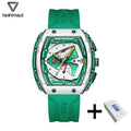 Mark Fairwhale Multifunctional Clock For Men Waterproof Sports Date Top Brand Quartz Watch For Men
