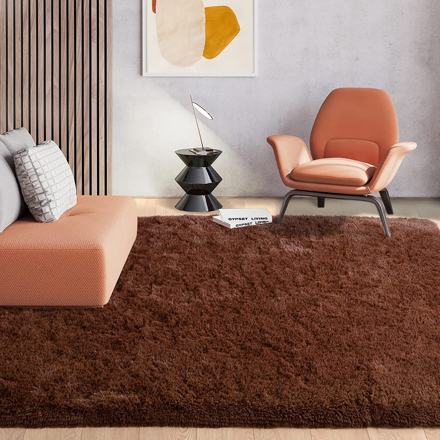 Luxurious Plush Carpets: Ultra-Soft Modern Area Rugs for Stylish Living Rooms, Playful Children's Bedrooms, and Chic Home Decor