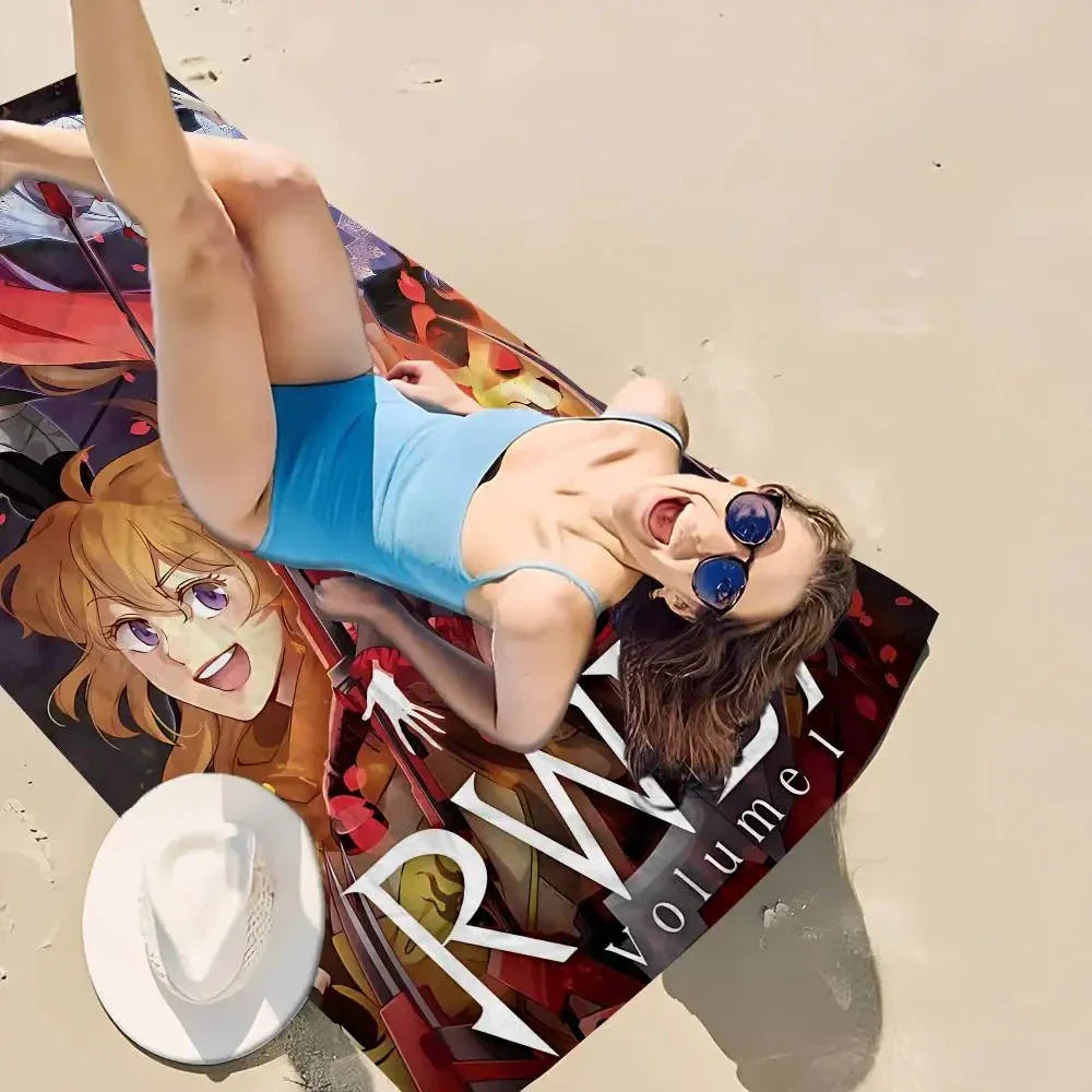 Anime B-RWBYS Microfiber Beach Towel