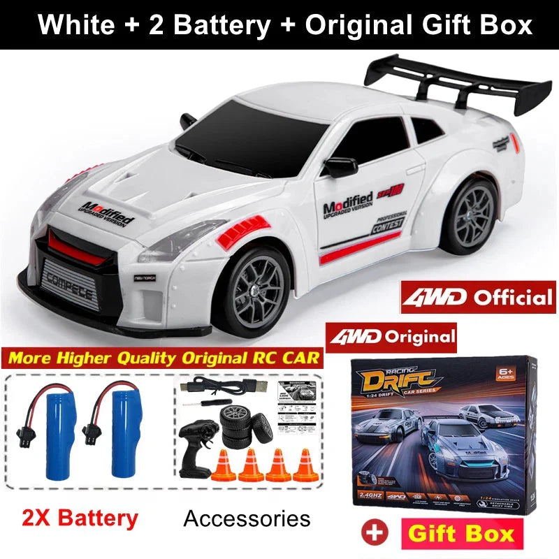 4WD RC Car Remote Control Cars 2.4G Radio High Speed Drift Racing Monster 4x4 Truck RTR Vehicle Toy Gift for Kids Children