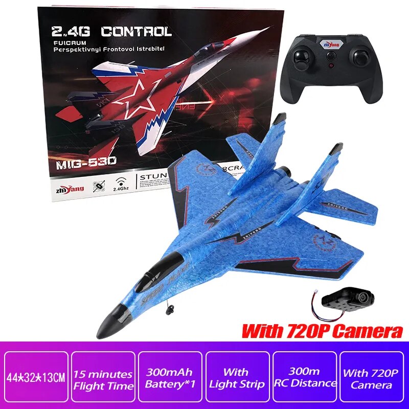 RC SU-35 Fighter Plane: High-Flying 2.4G Radio Control Glider for Kids - Remote Control Foam Aircraft for Adventurous Play