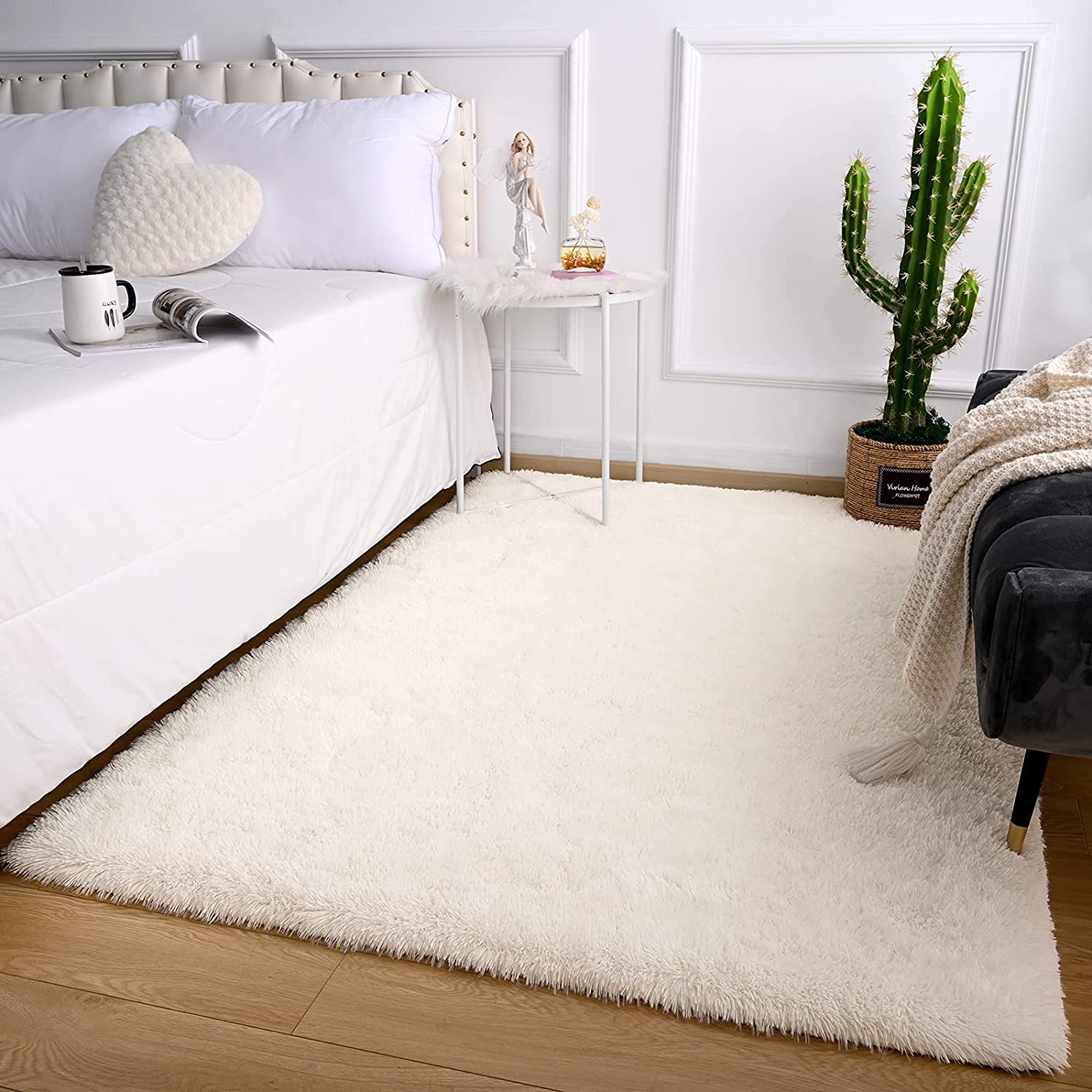 Luxurious Plush Carpets: Ultra-Soft Modern Area Rugs for Stylish Living Rooms, Playful Children's Bedrooms, and Chic Home Decor
