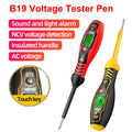 B16 11V-450V LCD Digital Voltage Detector Pen Voltmeter Zero Live Wire NCV Voltage Detect Insulation Backlight Electrician Tools