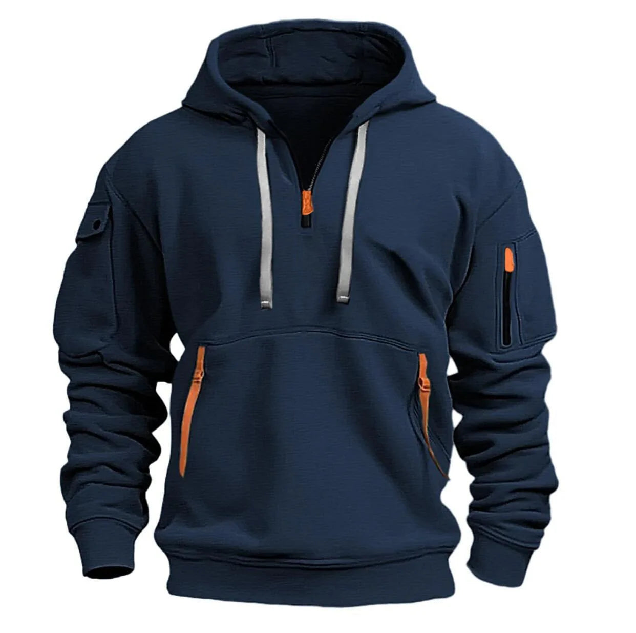 Men's 2025 hooded sweatshirt plus size loose pullover, fashionable sweatshirt, casual hooded jacket s-XXXL