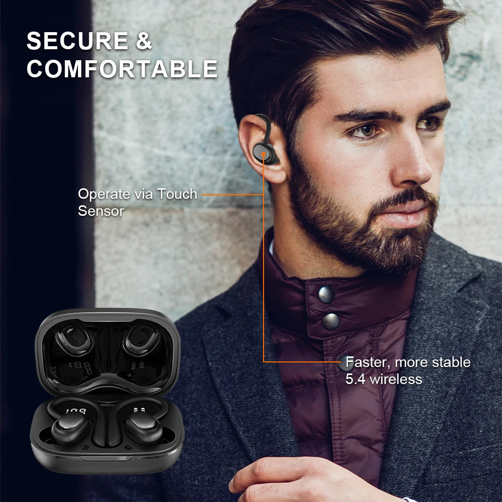 Original Sony SP180 True Wireless Headphones Bluetooth Earphones   Ear-hook Headsets HiFi Sports Music Headset with Mic