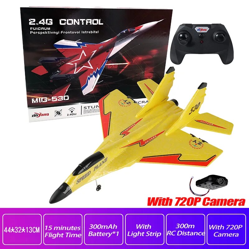 RC SU-35 Fighter Plane: High-Flying 2.4G Radio Control Glider for Kids - Remote Control Foam Aircraft for Adventurous Play