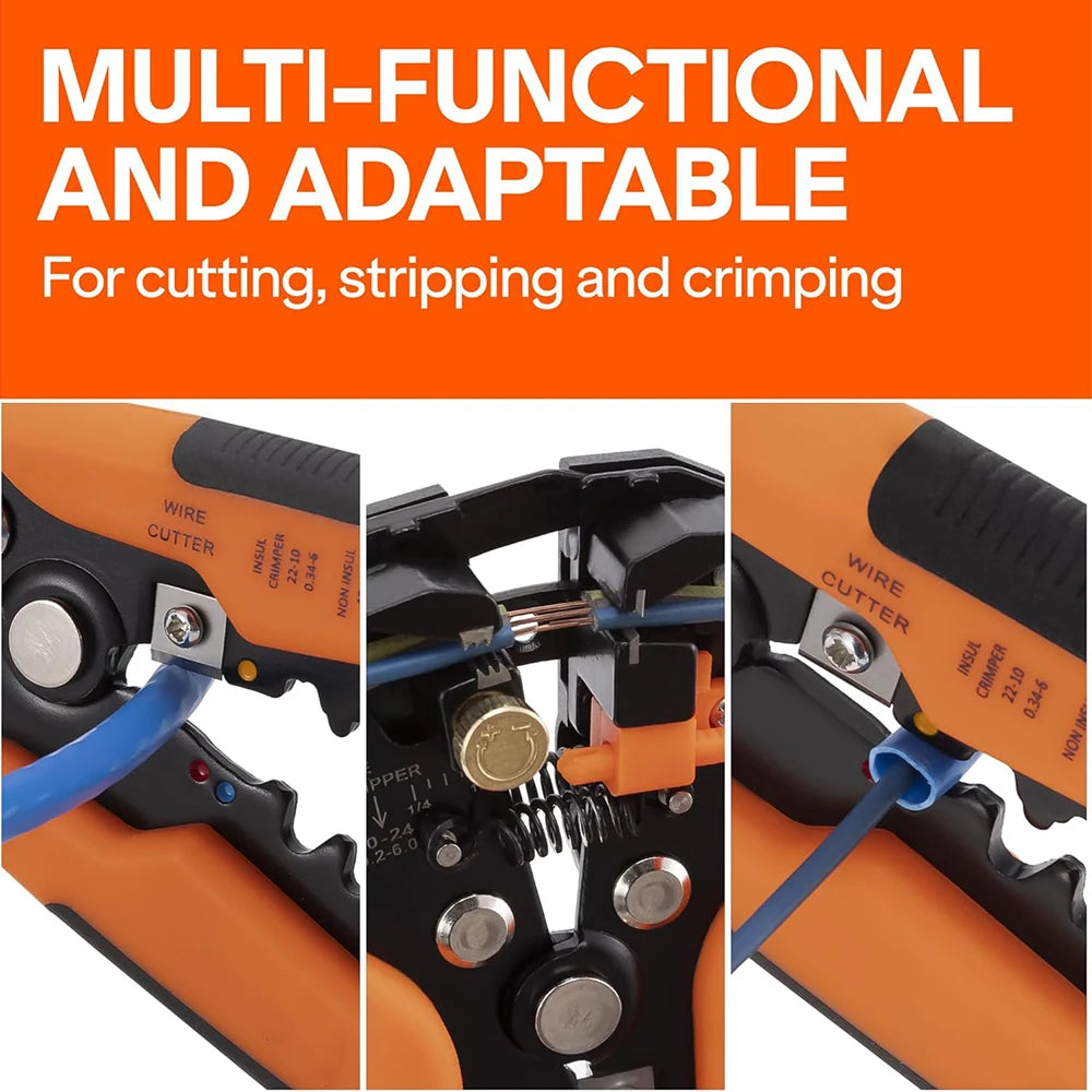 Wire Stripper Tools Multitool Pliers Automatic 5 In1 Stripping Cutter Crimping Cable Wire Electrician Repair Tools
