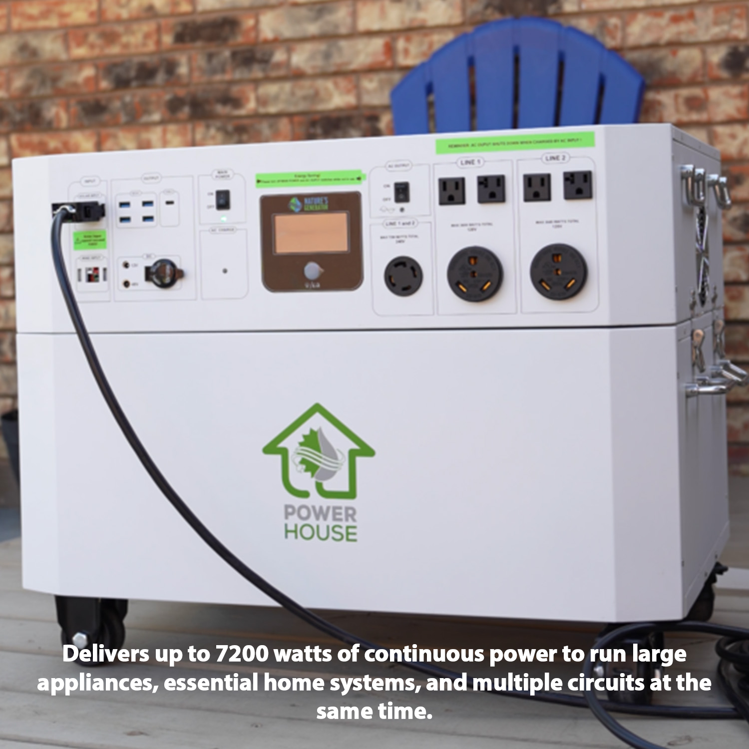 Nature’s Generator Powerhouse Solar and Wind Generator