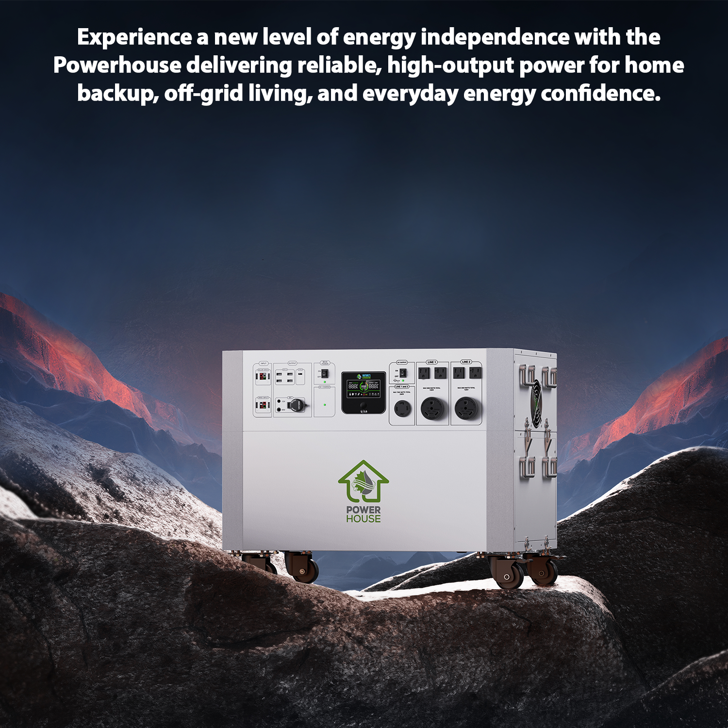 Nature’s Generator Powerhouse Whole Home Generator