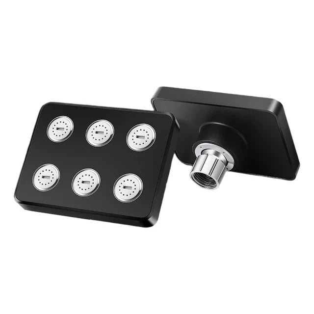DecorBites™ High Pressure Rainfall Showerhead - 360 Degree Rotatable Filter Faucet Tap