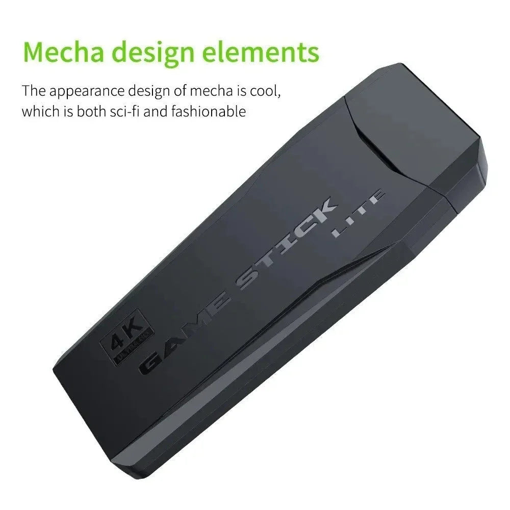 2.4G Video Game Console Dual Wireless Controller Game Stick 4K 10000 Games 32/64GB Retro Games for PS1/GBA Boys Christmas Gift