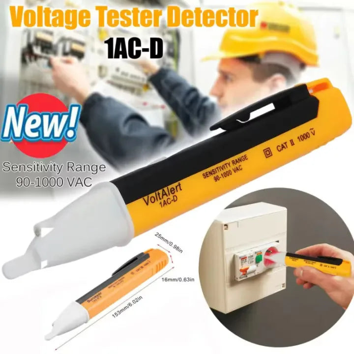 Non-contact Induction test Pencil 90-1000V Tester Electrical Socket Wall AC Power Outlet Voltage Detector Sensor Tester Pen LED