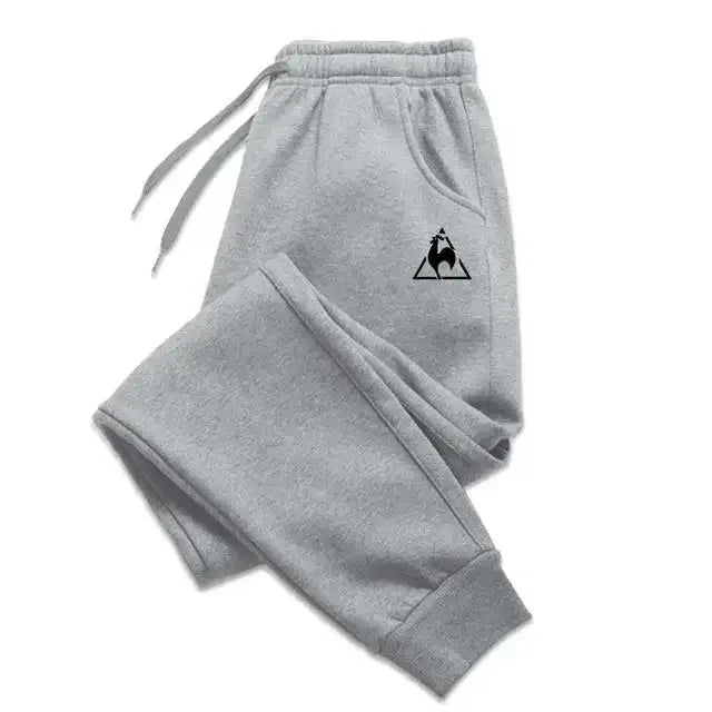 Spring and Autumn Fleece Men's Pants Casual Pants Men's Sports Jogging Pants Sweatpants Men's Harajuku Street S-3XL Pants