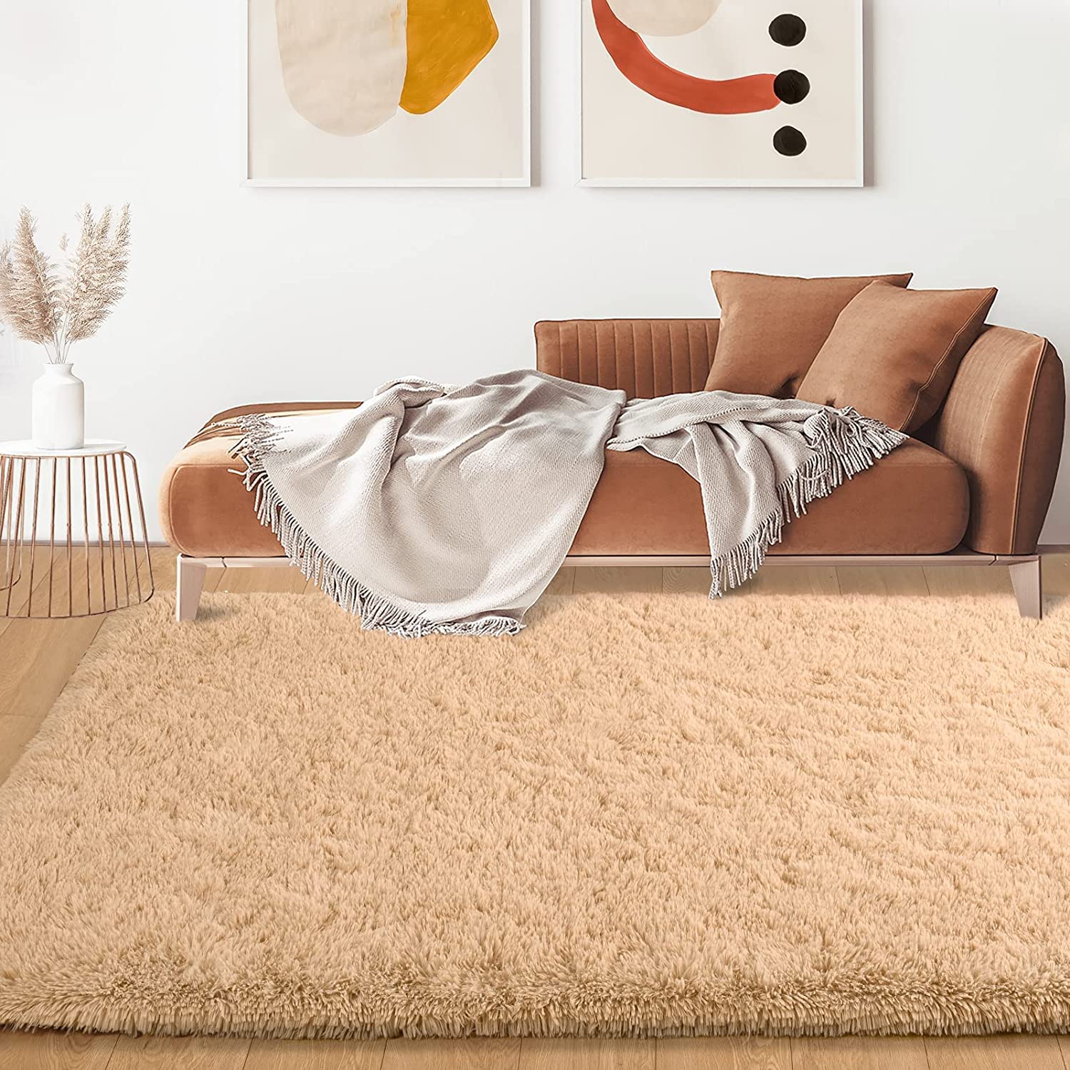 Luxurious Plush Carpets: Ultra-Soft Modern Area Rugs for Stylish Living Rooms, Playful Children's Bedrooms, and Chic Home Decor