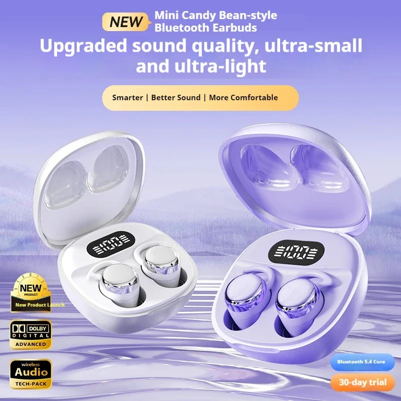 Original Sony X62 Pro Sleep Earbuds Tiny Headphone Sport Stereo Bluetooth Earphone Hidden Noise Cancelling Wireless Headset