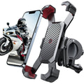 Joyroom Bike Phone Holder - 360° Universal Bicycle Phone Holder for 4.7-7 inch Mobile Phones - Shockproof Bracket with GPS Clip