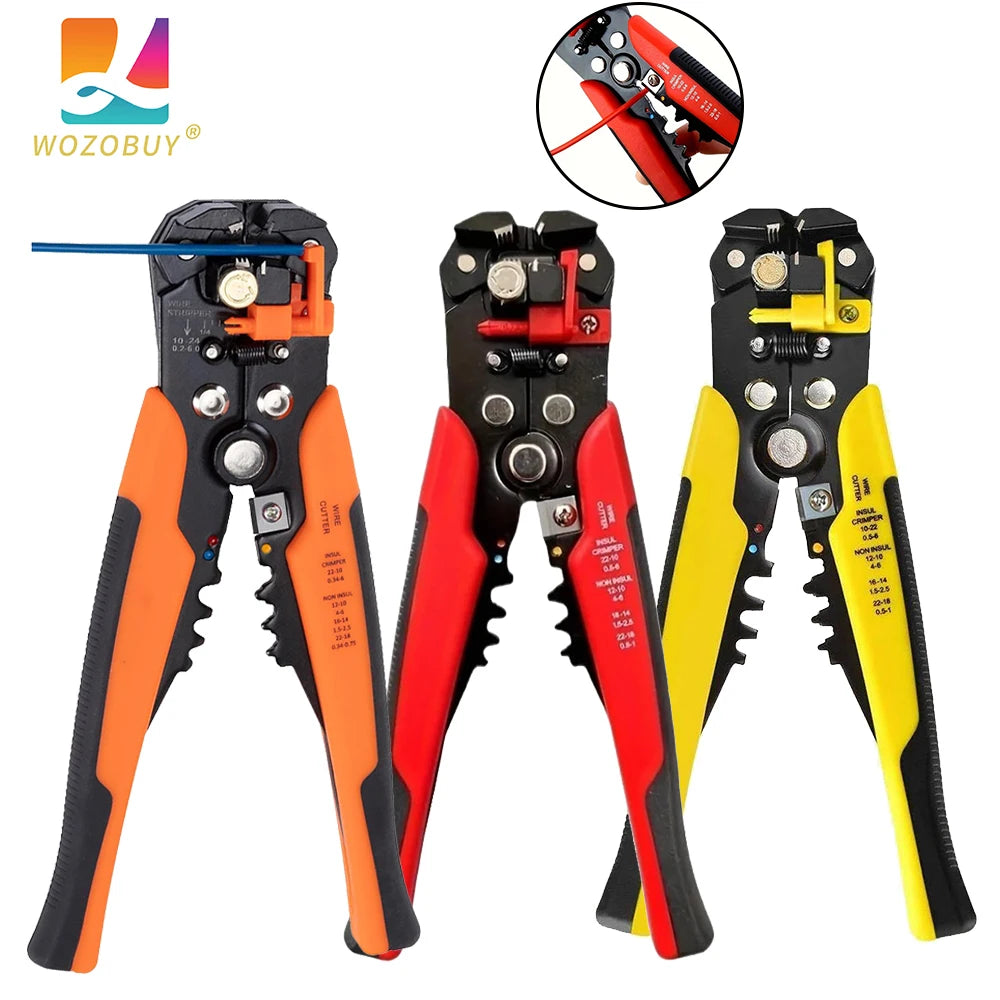 Wire Stripper Tools Multitool Pliers Automatic 5 In1 Stripping Cutter Crimping Cable Wire Electrician Repair Tools