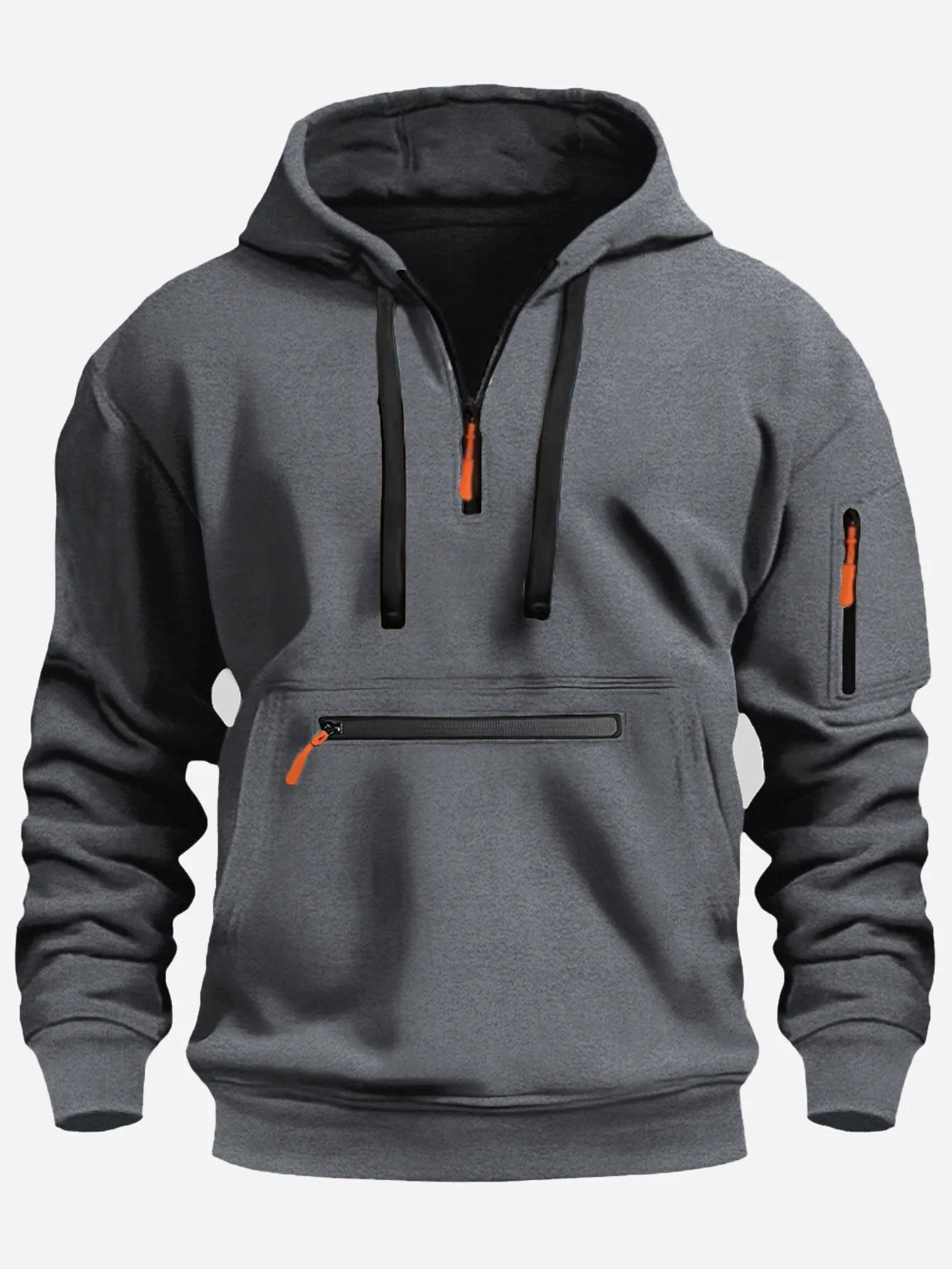 Men's 2025 hooded sweatshirt plus size loose pullover, fashionable sweatshirt, casual hooded jacket s-XXXL