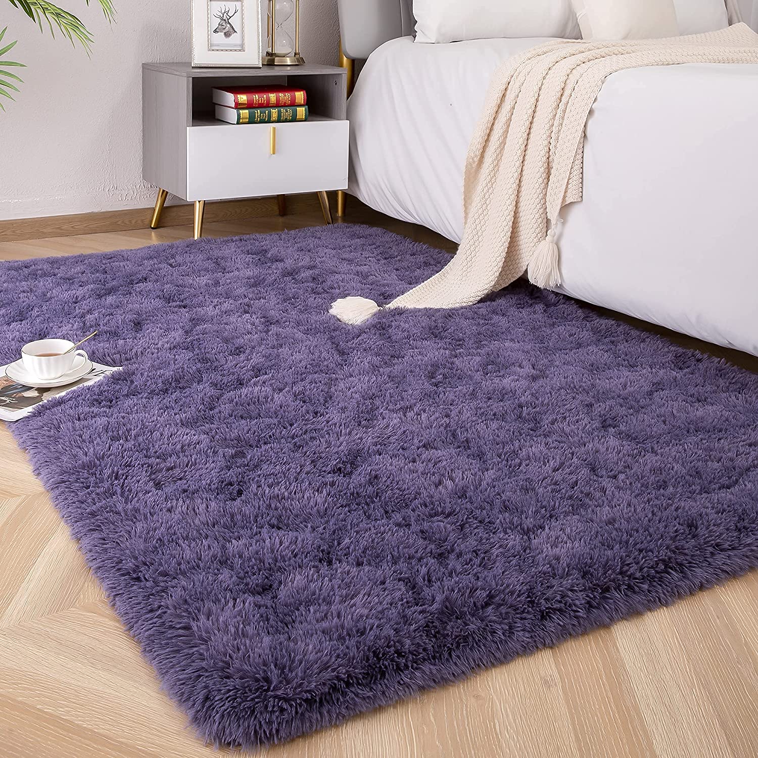 Luxurious Plush Carpets: Ultra-Soft Modern Area Rugs for Stylish Living Rooms, Playful Children's Bedrooms, and Chic Home Decor