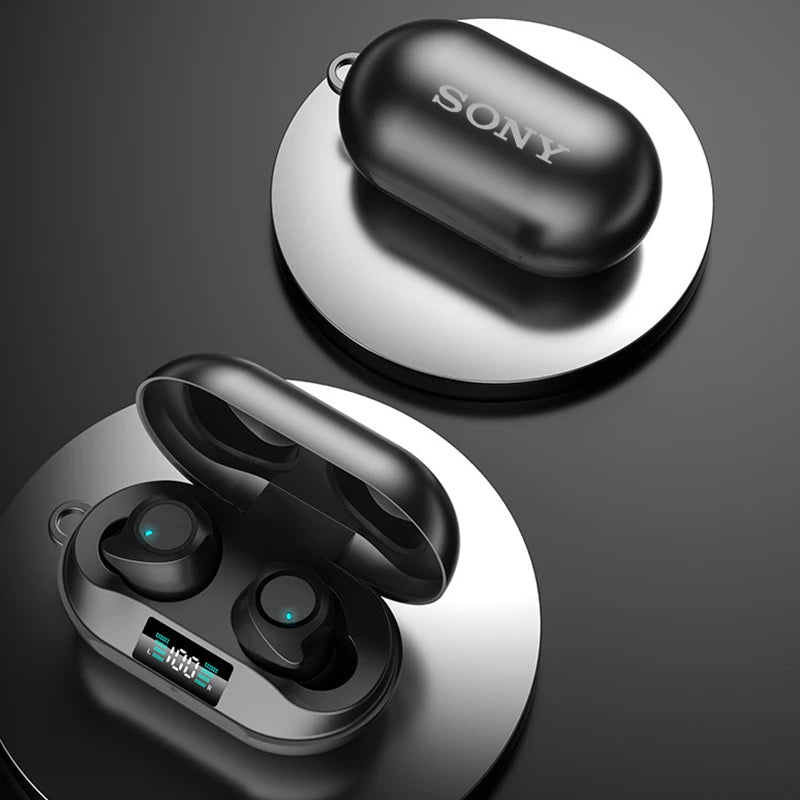 Sony Wireless Earphones Bluetooth 5.5 Headphones HIFI Stereo Sports Games Earphone Fingerprint Touch Headset With Mic Earbuds