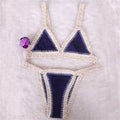 Pink Crochet Bikini