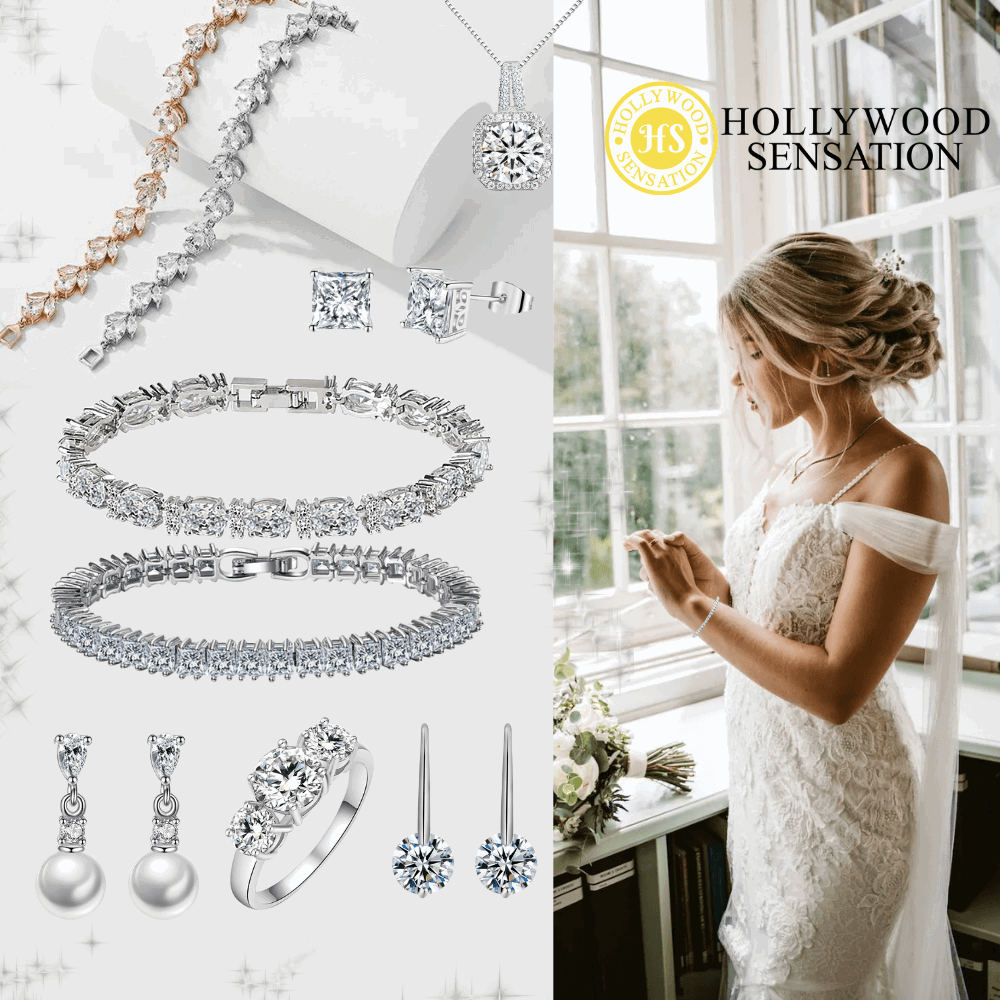 Tennis Bracelet  with 1/8 CT  Cubic Zirconia