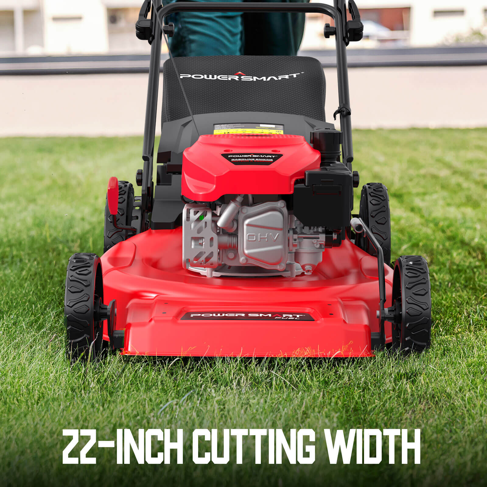 22" 170cc Gas Self-Propelled 3-in-1 Lawn Mower V8622S1