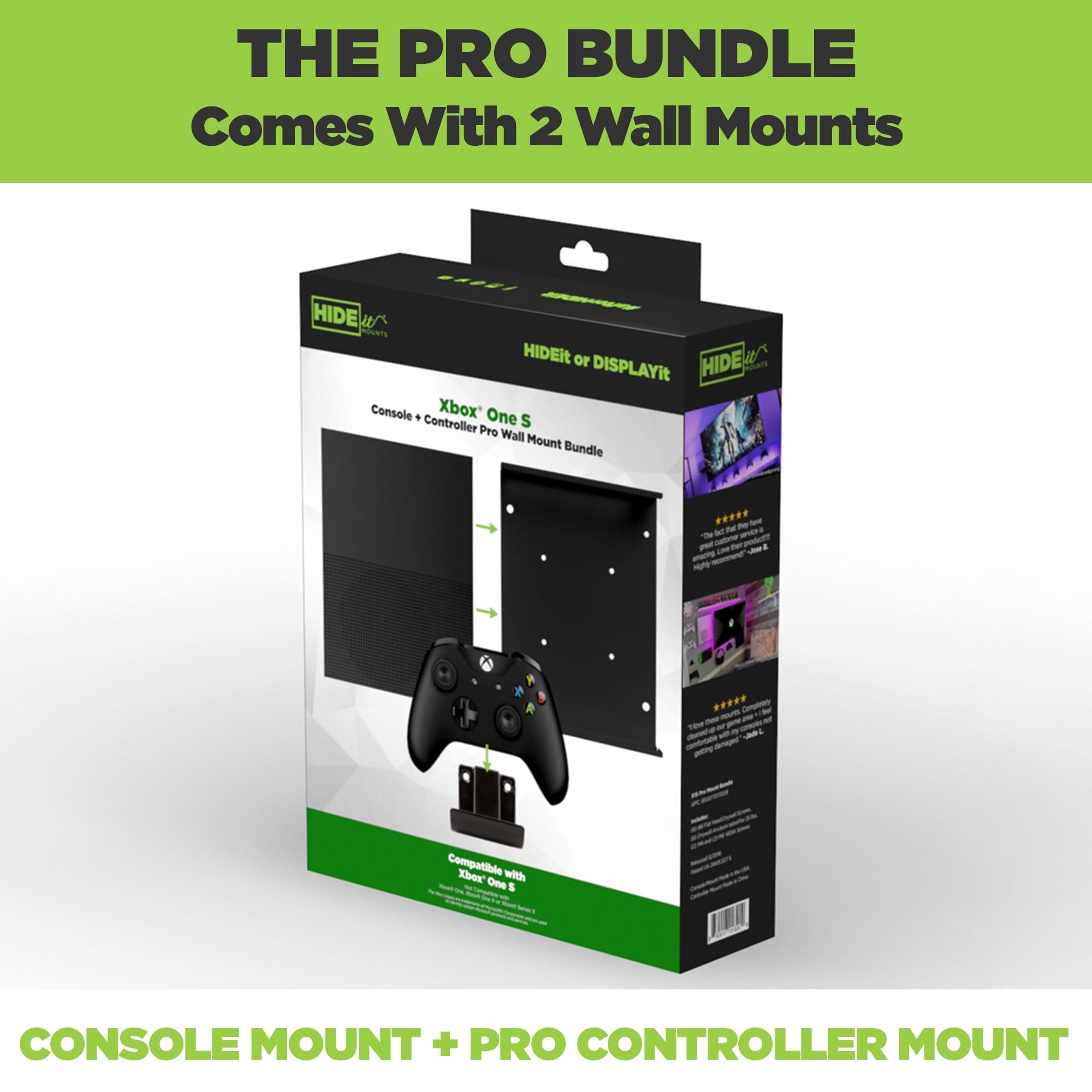 HIDEit X1S | Microsoft Xbox One S Mount