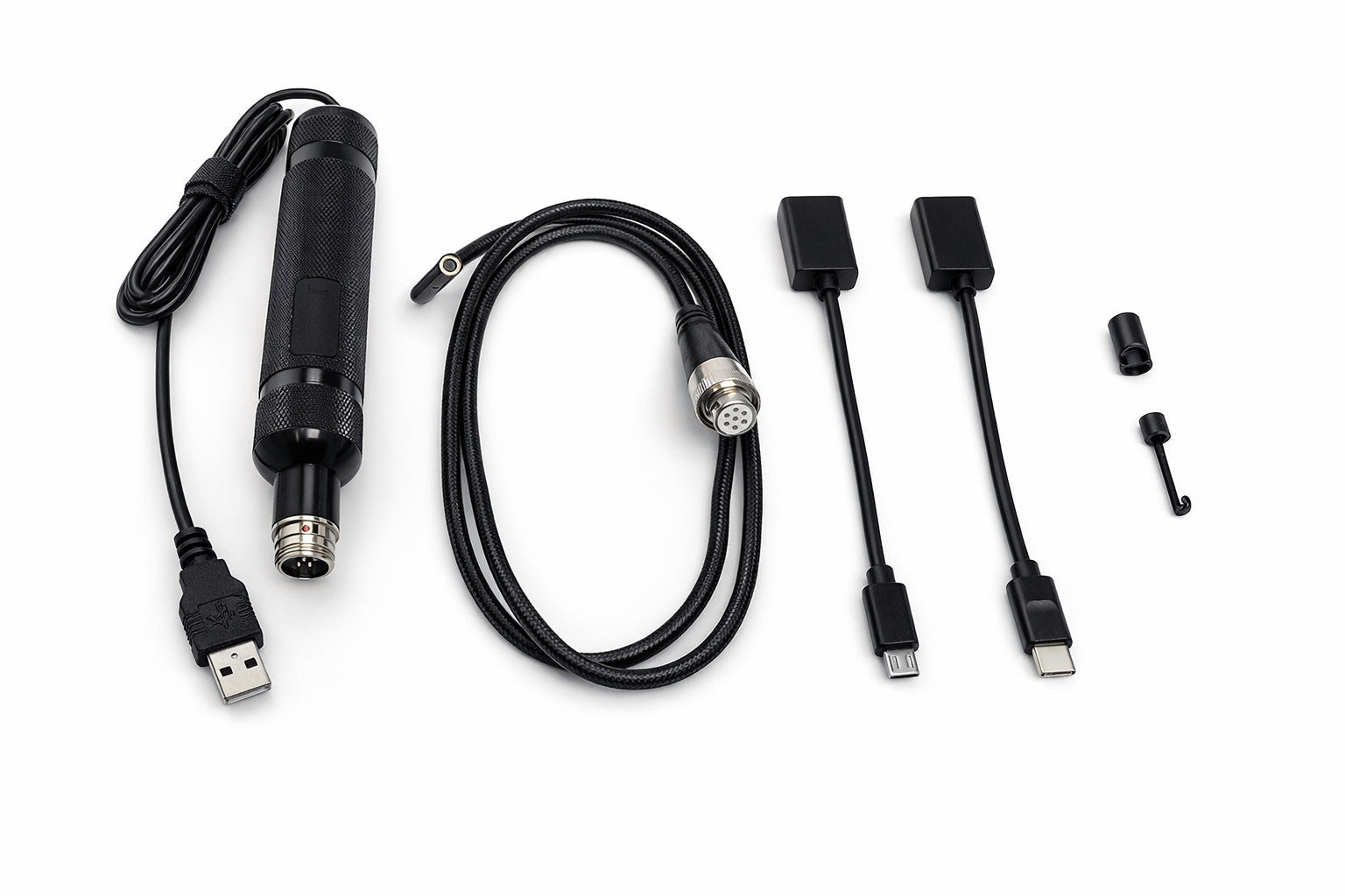 YOUCANIC USB Videoscope | IP67 Waterproof Boroscope with LED Camera for Precision Inspections