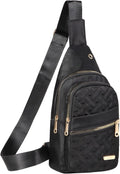 Crossbody Sling Backpack Sling Bag for Women Small Chest Bag Daypack Fanny Pack Cross Body Bag for Sports Hiking
