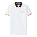 Psycho Bunny Granbury Pique Polo Men Polo Shirt White