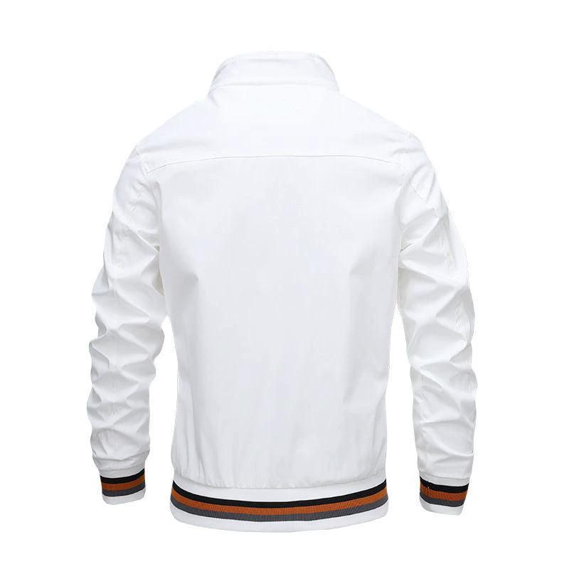 Men's Waterproof Windbreaker Jacket: Stylish & Protected for Autumn/Winter