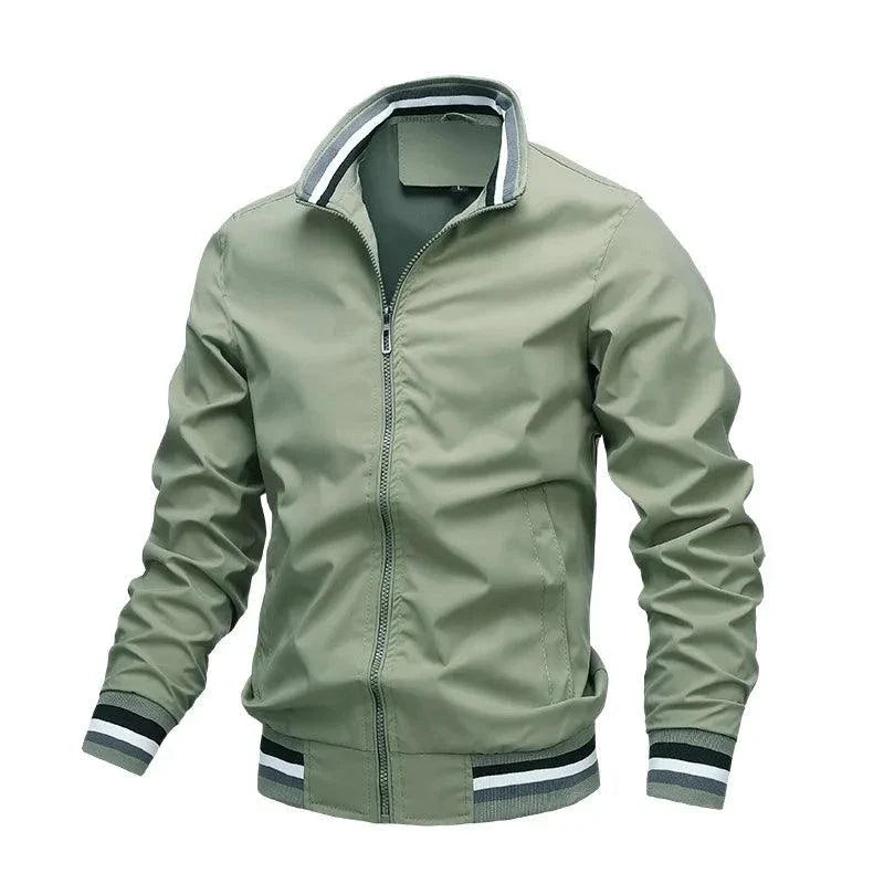 Men's Waterproof Windbreaker Jacket: Stylish & Protected for Autumn/Winter