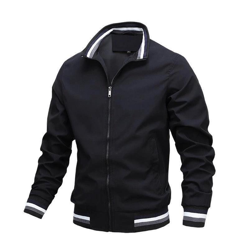 Men's Waterproof Windbreaker Jacket: Stylish & Protected for Autumn/Winter
