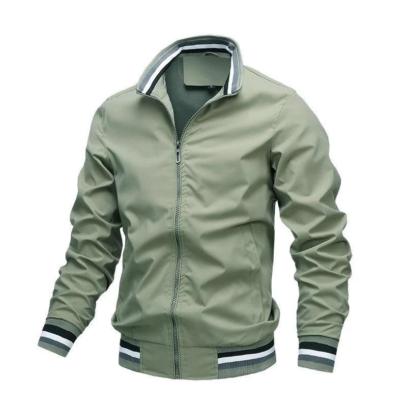 Men's Waterproof Windbreaker Jacket: Stylish & Protected for Autumn/Winter