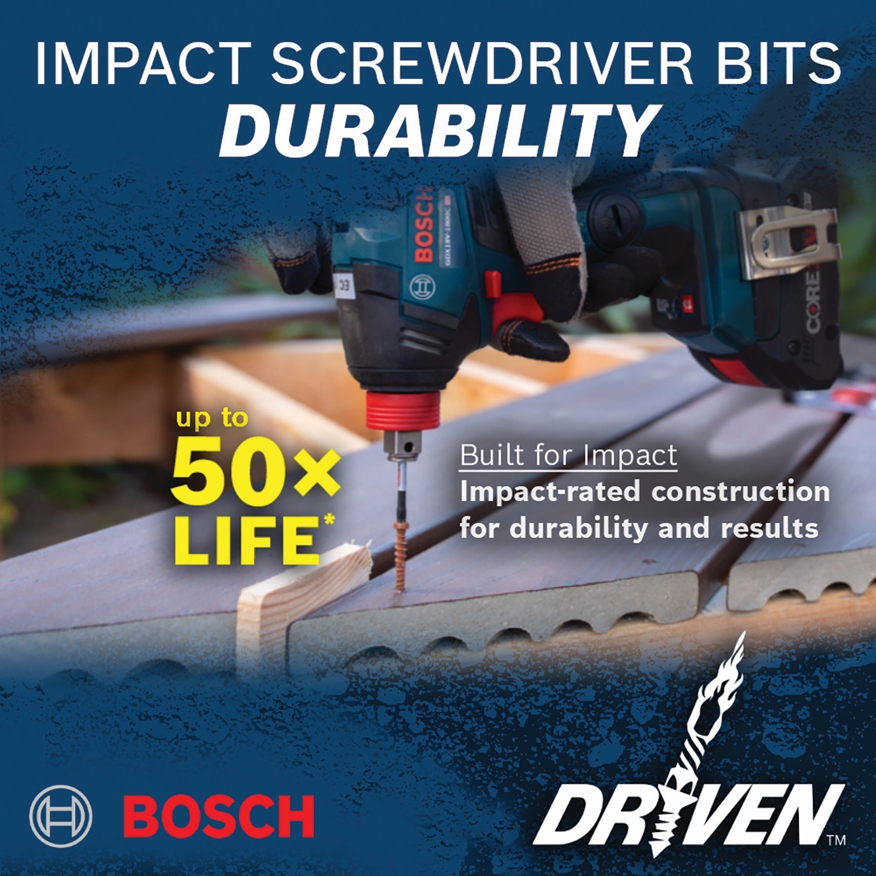 BOSCH ITDPH2R202 2 pc. Driven 2 In. Impact Phillips® #2R (reduced) Power Bits