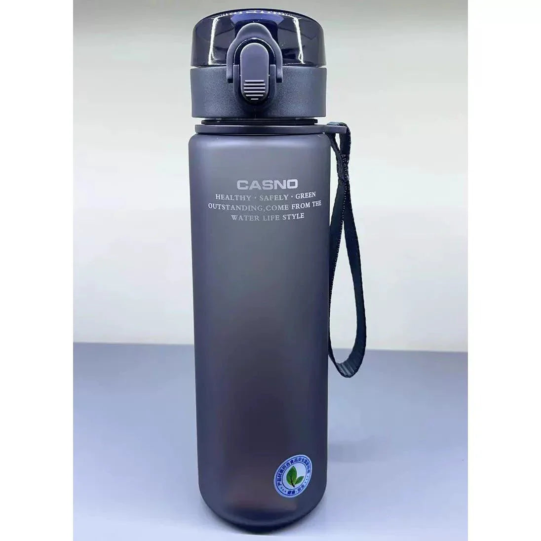 Casino Frosted Sports Water Bottle Plastic Portable Bottle With Lid For Men And Women