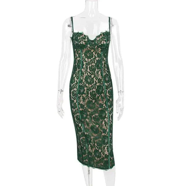 Chic Backless Party Midi