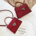 Chic PU Leather Sling Bag